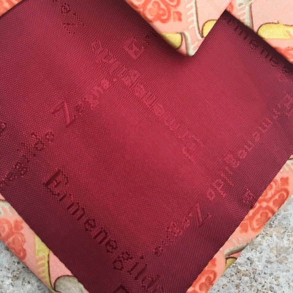 Ermenegildo Zegna Disegno Esclusivo silk tie